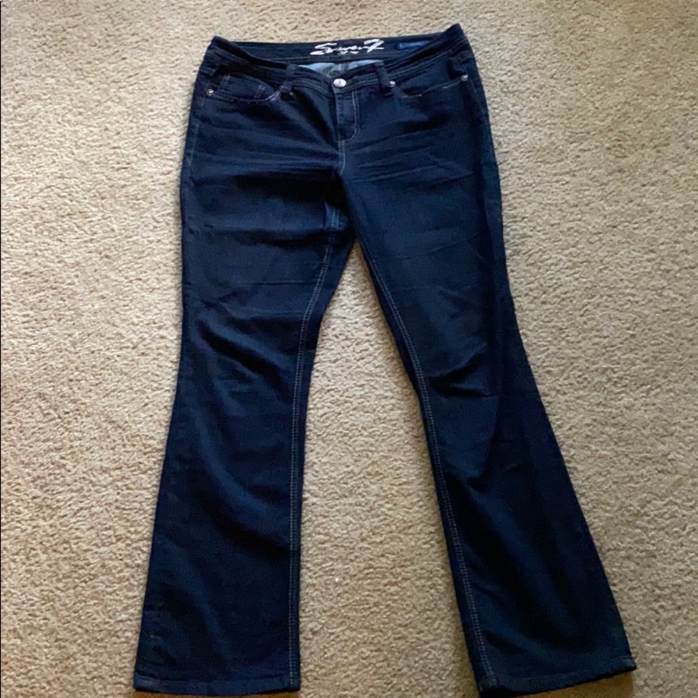 Seven7 slim bootcut jeans